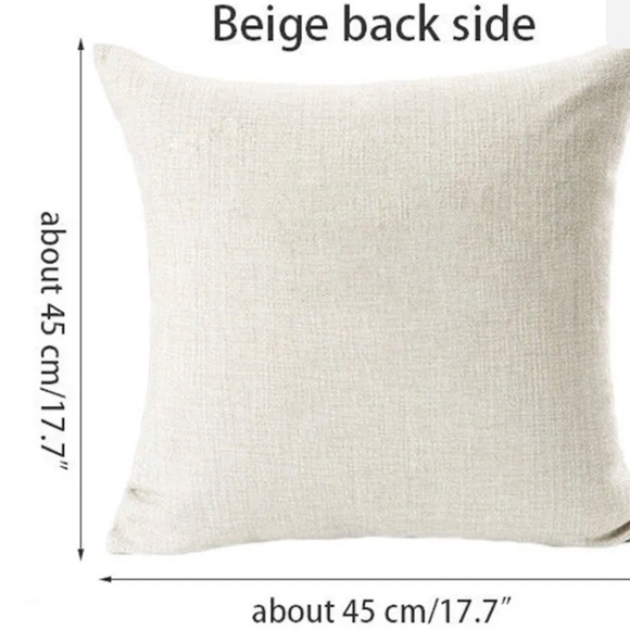 Frida Kahlo cotton pillow case/cover 17.5” X 17.5”. Zipper closure NWOT - Picture 4 of 4